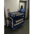 Hospital Battery Powered Trolley for Gas Cylinders